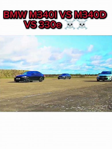 BMW M340i vs M340d vs 340e — Ultimate 3 Series Showdown #carshorts #bmwm3 #trendingshorts #caredit