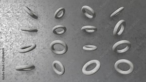 Model Of Torus Rotating