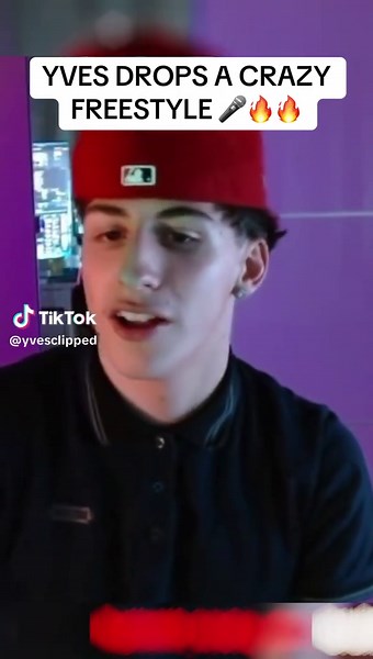 @luv.yves GOES CRAZY ON HIS FREESTYLE 🔥🔥 #fyp #foryoupage #yves #twitch #rap #freestyle #freestylerap #music