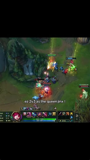 Mastering Jinx in League of Legends: 2v3 Play