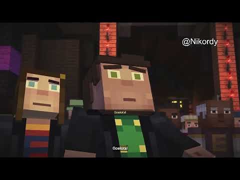 Aiden's real question to Gabriel - Minecraft: Story Mode Modded