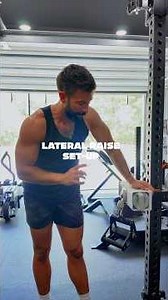 VOLTRA lateral raise set-up