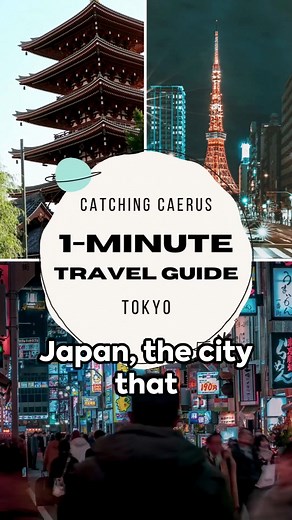 🏙️ Visiting Tokyo, Japan? Here’s your 1‑minute Tokyo travel guide — from Shibuya and Senso‑ji to lesser-known neighborhoods and local spots. Save this for your trip and follow #CatchingCaerus. #Tokyo #VisitTokyo #TokyoTravel #TokyoGuide #ExploreTokyo #TokyoHiddenGems #JapanTravel #DiscoverTokyo #TokyoCulture #TokyoLife #TokyoFood #CityOfTokyo #TokyoVibes #TokyoItinerary | Catching Caerus