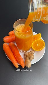 2.9M views · 10K reactions | Carrot orange juice.凌 Morning detox drink. Title: Seaside (Instrumental)Artist: Giulio CercatoLink: https://business.facebook.com/sound/collection/?sound_collection_tab=sound_tracks&asset_id=214820711029848&reference=artist_attr #carrotjuice #detoxdrink #healthyjuice #juices #weightlossdrink #orangejuice #Smoothies #morningdrink #recipes | Mumbaifoodiz | Facebook
