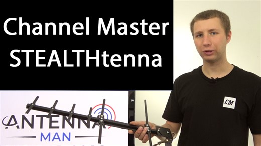 Watch Channel Master STEALTHtenna Outdoor Antenna Review on Amazon Live
