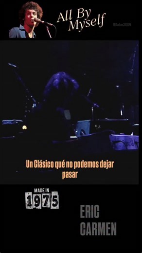 D Sanz Ginno | "All by Myself" (en español: completamente solo) es una balada romántica de 1975 que fue escrita, compuesta e interpretada por Eric Carmen.... | Instagram