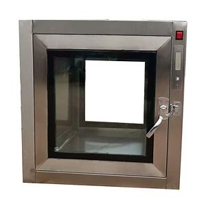 [Hot Item] Clean Room Stainless Steel Pass Box with Mechanical Interlock with UV Lamp