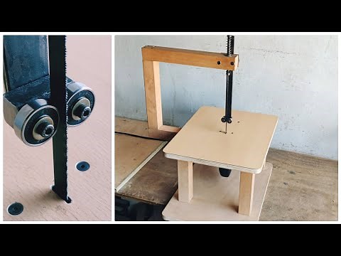 How To Make Jigsaw Table With Hacksaw Blade || DIY Jigsaw Table