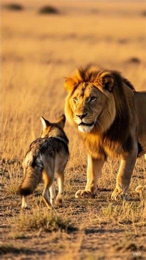 Lion vs wolf