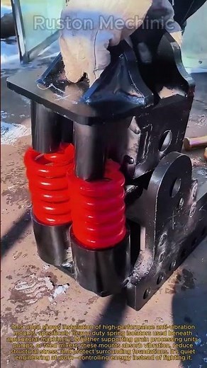 Setting Up Heavy Spring Isolators for Agricultural Machinery