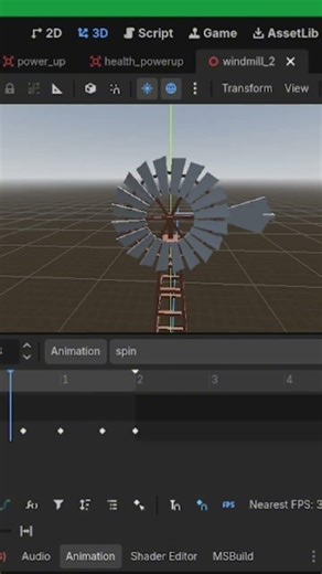 Trying to make animations in godot 4.6 #3dgamedevelopment #godotengine #gamedevblog
