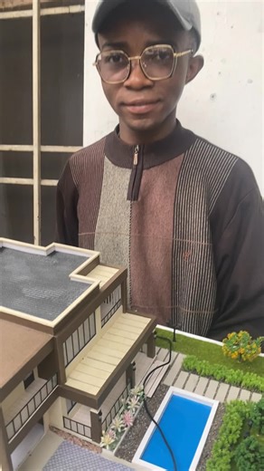 Je vous presente une maquette d'une villa en étage R 1 faite uniquement en carton à l'échelle 1/50 #models #newcreator #architect #student #fy #creation #pourtoiii #architecturestudent #maquette #Maquettiste #for