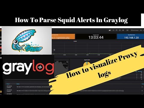 #5 Parsing And Visualizing Squid Proxy logs in Graylog and Grafana | Free Log Visualization Course