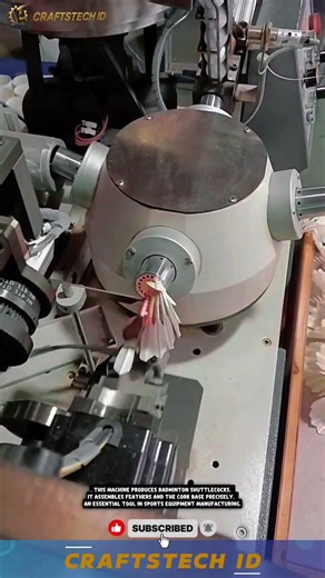 Shuttlecock Manufacturing Machine for High Quality Badminton Equipment Productio#industrialmachines