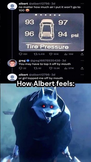 Albert is a menace 💀