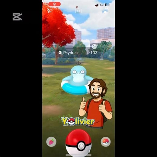 Shiny Psyduck Catch in Pokémon GO! 🦆✨ #PokemonGO #ShinyPsyduck #ShinyPokemon #Pokemon #ポケモンGO #ポケモン