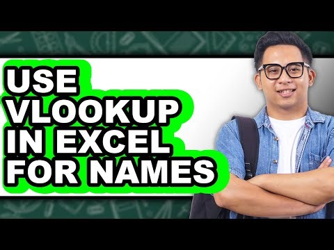 How to Use Vlookup in Excel for Names (easy Method)