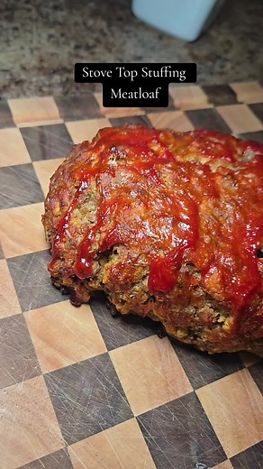Easy Meatloaf Recipe with Stove Top Stuffing