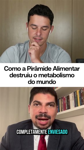 Como a Pirâmide Alimentar destruiu o metabolismo do mundo