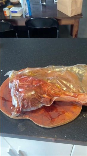 Turning a Venison Shank into a Tomahawk Steak 72hr Sous Vide #Hunting #Cooking #Deer #Wild #Meat