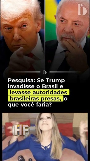 E se o Brasil fosse invadido por Trump? 😳 #politica #brasil #curiosidades