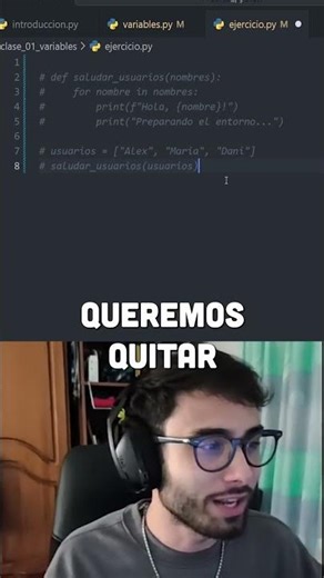 Day 1: Stop commenting code like a beginner 🐍💻 #vscode #python