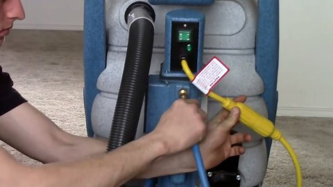 Commercial Carpet Extractor Galaxy 2000 by EDIC - 500 PSI, 12 gallon solution tank / 11 gallon recovery tank