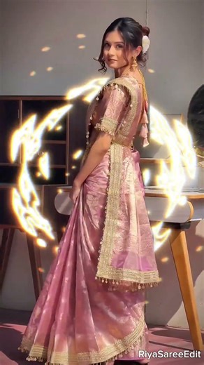 “Wait… This Royal Saree Look is Magical 😳🔥”#shorts #viralshorts #trending #sareelook #indianfashion