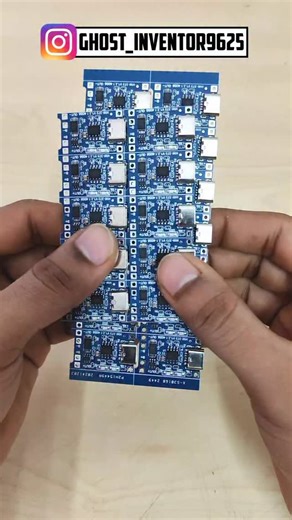 Ghost Inventor | TP4056 Lithium Cell Charging Module #electronics #components #module #batterycharger #viralreel #reel #instareels #diy #project #invention... | Instagram