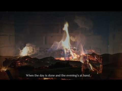 ✨ Flame on the Hearth | A Mystical Christmas Poem & Choral Meditation | Kenneth G. Mills