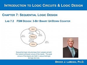 Lab 7.2 - FSM Design: 3-Bit Binary Up/Down Counter