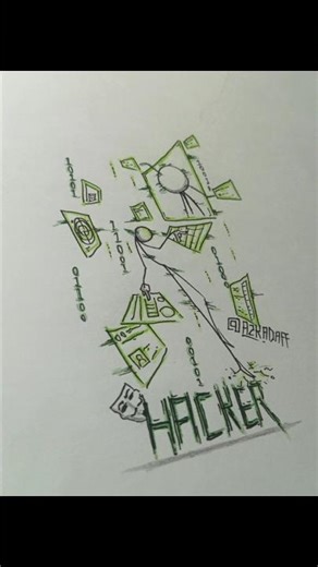 speedraw pt12 hacker #art #stickman #drawing #stickmandrawing #fyp#speedraw #speedrawing #hacker
