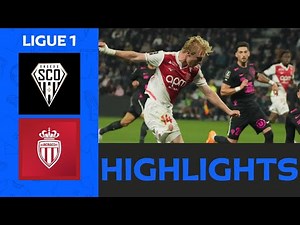 Angers SCO - AS Monaco | 1-1 | Highlights | Ligue 1 2025-26 | angers monaco