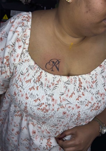 Creative Couple Tattoo Ideas with Alphabet Designs