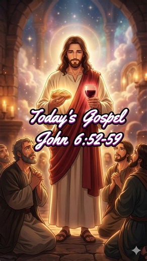 ✨ “Eat My Flesh, Drink My Blood? 😲 | John 6:52-59 Explained”#english#viral#trending#shorts