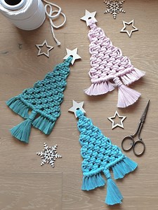 Macrame Pattern, Christmas Tree, Pattern/tutorial , PDF Download - Etsy