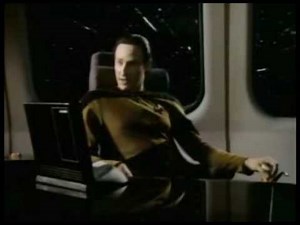 Star Trek TNG: Data being ridiculous