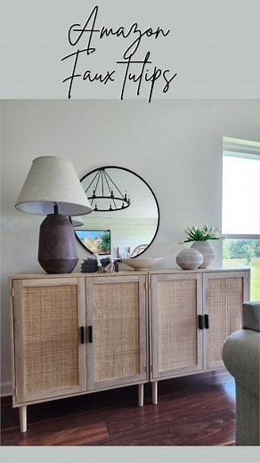 5.4K views · 39 reactions | Amazon faux real touch tulips! They come...