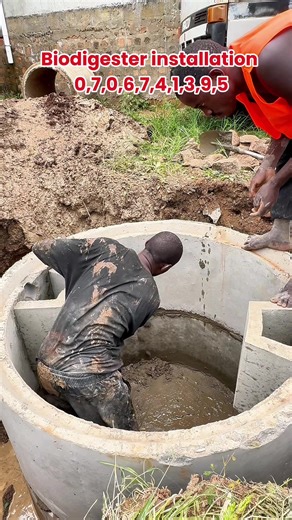 Bio digester septic system #fyp #foryou