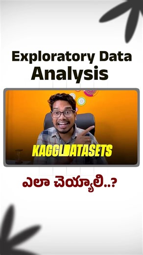 EDA (Exploratory Data Analysis) | Telugu