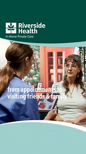 11K views | Get peace of mind at home, where it matters most, with certified nurses and compassionate care. | Riverside | Facebook