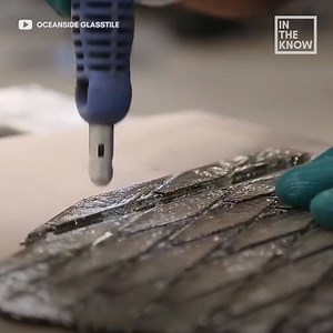 Here’s how a California company turns recycled glass into beautiful decorative tiles. | In The Know Innovation