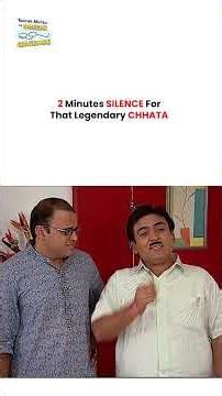 2 Minutes Silence For That Legendary Chhata! #tmkoc #funny #jethalal #daya #shortsfeed #comedy