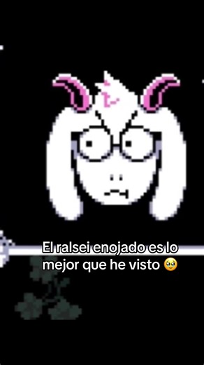 Ralsei enojado pro #deltarune #ralsei #thegoat #parati | ralsei enojado