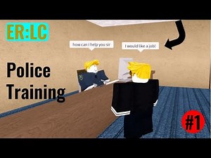 I apply to be a Police Officer!! Part 1 | ER:LC Roblox