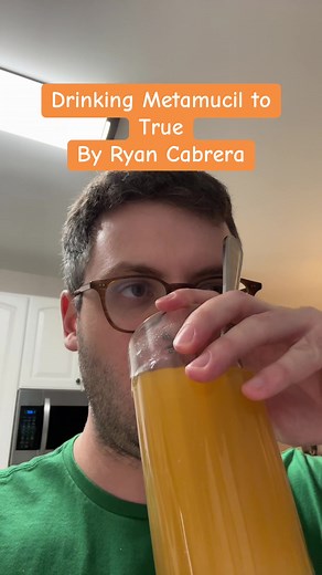 Drinking Metamucil: A Personal Journey by Ryan Cabrera