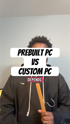 Prebuilt PC vs Custom PC