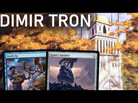 GIANT'S BOULDER IS HERE! Legacy Dimir Tron. MTG The Hobbit