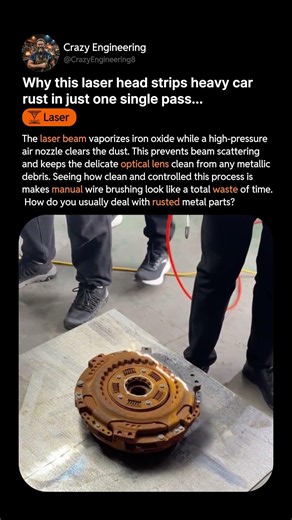 STOP Cleaning Rust By Hand! Use This Laser Instead
