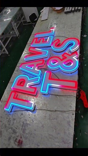 Do you know what is the popular LED signage technology in China? #sign #signage #design #signage